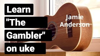 How to play The Gambler on ukulele [upl. by Kendra]