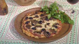 Pizza Dough Recipe  Delia Smith  BBC Studios [upl. by Zebulen]