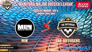 January 28th WSF Div 5 MCSU vs Moose FC [upl. by Esylla]