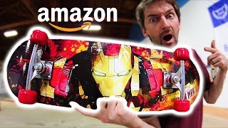 THE CHEAPEST SKATEBOARD ON AMAZON  CHEAP SKATES EP 11 [upl. by Leuams3]