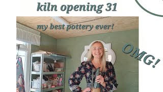 Kiln opening 31 OMG Best kiln opening ever Amazing forms and glazes [upl. by Rianna266]