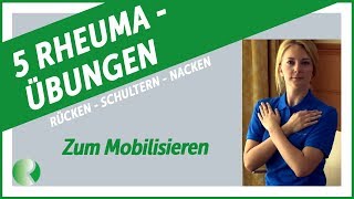 🚶5 Rheuma Übungen für Rücken  Schultern  Nacken Übungen zum Mobilisieren RheumaLiga [upl. by Dorin660]