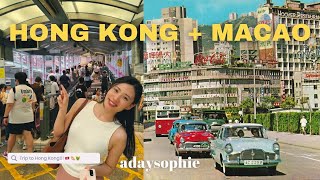 🇭🇰 4 days in Hong Kong vlog best food Macau day trip [upl. by Hardan]