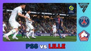 PSG vs LILLE  Ligue 1 202324 [upl. by Margo]