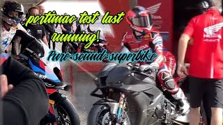 portimao test superbike last running day 2 ✅  winter test circuit autodromo Algarve [upl. by Haidebez]