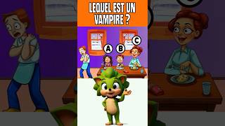 LEQUEL EST UN VAMPIRE  quiz enigmes shorts [upl. by Fugere]