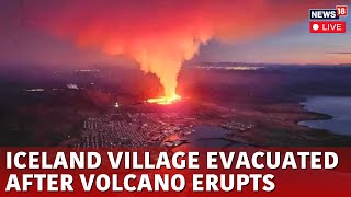 Iceland Volcano Eruption LIVE  Sundhnukagigar Volcano Erupts  Iceland Volcano  News18 Live  N18G [upl. by Sallad365]