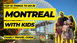 Things to do in Montreal with kids  The ULTIMATE Montreal travel guide for families [upl. by Thinia]