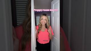 PREPPY ROOM TOUR 💕🌸⚡️ Come for a tour inside my daughter’s preppy bedroom [upl. by Rehpatsirhc]