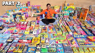 ₹200000 Unique Diwali Stash PART3🔥 लो आ गये नए नए पटाखे  Diwali Stash Testing [upl. by Purdy]