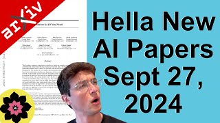 Bulk Skimming New AI Paper Abstracts  Sept 27 2024 [upl. by Alegna]