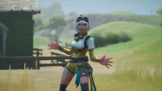 Leaked Razor Skin Gameplay Fortnite Battle Breakers Promo [upl. by Ringsmuth]