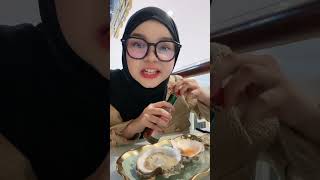 Lidah kampung nyoba oyster shorts imgetlose nabila kampung makan seafood [upl. by Cassie]