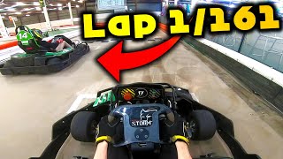 I Did A 161 Lap Kart Race And Heres What Happened [upl. by Allerie]