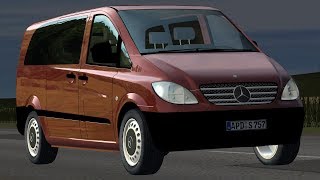 MercedesBenz Vito 115 CDi W639 drive Links  Racer free game [upl. by Ahsilahk]