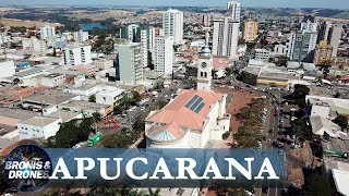 Historia de Apucarana no Paraná vista por cima por drone [upl. by Terpstra]