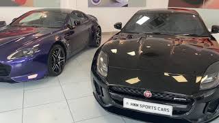 Jaguar F Type P 380  Santorini Black with Ivory HWM Sports Cars [upl. by Leumel]