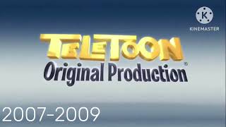 Teletoon Original Production Logo History [upl. by Salas]