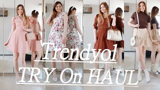 Trendyol Haul  Try on  Affordable Fashion Everything Under € 50  Marlenes Style Diary [upl. by Kare]