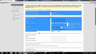 Como enviar la Solicitud a Youtube Partner [upl. by Eimmak]