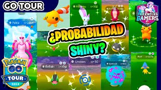 ❓QUE POKÉMON SHINIES BUSCAR DÓNDE Y QUE PROBABLIDAD TENDRÁN❓ APROVECHA EL POKÉMON GO TOUR 2024 [upl. by Lehplar]