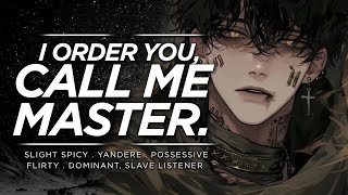 Boyfriend ASMR Yandere Crush Buys You as a Slave M4Fpossessiveslavemdompossessive [upl. by Allina733]