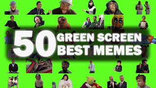 BEST 50 GREEN SCREEN MEMES PART 1 [upl. by Notslar]