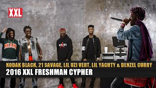 Kodak Black 21 Savage Lil Uzi Vert Lil Yachty amp Denzel Curry 2016 XXL Freshman Cypher [upl. by Bedelia]