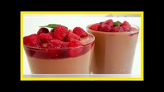 Vegane Mousse au Chocolat – Rezept mit Seidentofu und Datteln [upl. by Hasila599]