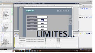 Limites IHM Tia portal Clp 1200 [upl. by Grosvenor]