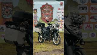 Kawasaki Versys X250 Full Box shorts motorcycle kawasakiversys motortouring motoradventure [upl. by Virgy]