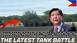 VIDIO SECONDS OF THE PHILIPPINES SHOWING THE LATEST TANK BATTLE [upl. by Tailor183]