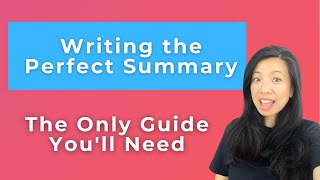 The Perfect Summary Writing Strategy  Step by Step Guide with O Level Example [upl. by Athelstan478]