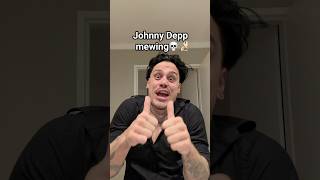 Johnny Depp mewing☠️🧏🏻johnnydepp mewing tutorial shelove [upl. by Rettuc]