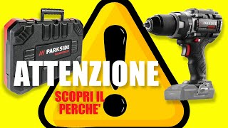 NUOVO AVVITATORE PARKSIDE PERFORMANCE ATTENZIONE  COMPRATE QUELLO GIUSTO  4 luglio 2024 [upl. by Yelehsa]