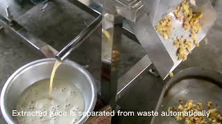 Spiral juice extractor cold press machine video [upl. by Kirk]