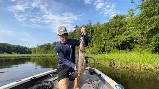 Nanjemoy Creek Snakehead Fishing [upl. by Hardi]