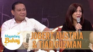 The love story of Jobert Austria and Tiad Guzman  Magandang Buhay [upl. by Cattima]