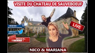 Visite En Direct De Chateau Sauveboeuf Légende Préhistoire [upl. by Ehtyde]