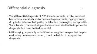 Dialysis Disequilibrium Syndrome  June 2022 [upl. by Ennaihs]