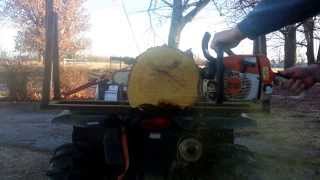 Stihl Chainsaw Speed Comparison MS260 034 044 064 [upl. by Ahseniuq]