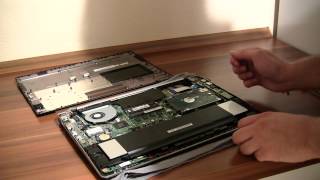 SSD Festplatte in einen Laptop einbauen  z B Asus Vivobook s400 Ultrabook [upl. by Ahsirtal]