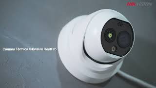 Cámaras de seguridad Hikvision  HeatPro prevención contra incendios [upl. by Karoly]