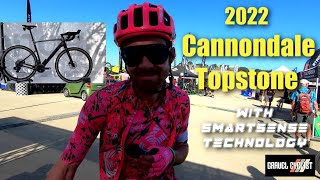 2022 Cannondale Topstone Carbon with SmartSense Technology [upl. by Lleinad]