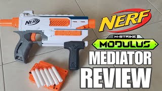 NERF MODULUS MEDIATOR UNBOXING AND REVIEW  NERFTY DUDE [upl. by Gavrila]