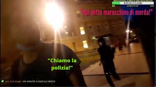 FABIO ZETA AGGREDITO E COLPITO ALLE SPALLE DA UN GRUPPO DI quotMARANZAquot A TORINO CHIAMA LA POLIZIA [upl. by Neelloc921]