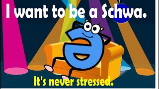 I want to be a Schwa Its Never Stressed Animated Version schwa [upl. by Dracir]