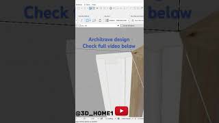 Architrave in Archicad [upl. by Lekar]