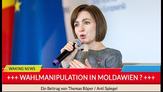 Wahlmanipulation in Moldawien  Von Thomas Röper [upl. by Annohsat532]