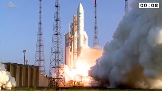 Ariane 5 liftoff on flight VA226 [upl. by Ellora643]